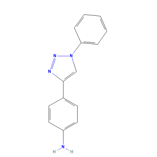4-(1-phenyltriazol-4-yl)aniline (CAS: 1232432-29-9) - Related Chemical Product