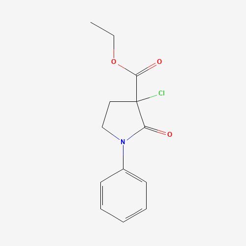 ethyl 3-chloro-2-oxo-1-phenylpyrrolidine-3-carboxylate (CAS: 1373252-72-2) - Related Chemical Product
