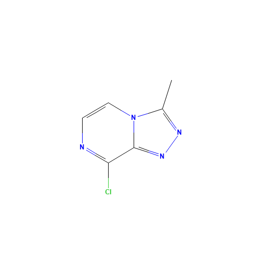8-chloro-3-methyl-[1,2,4]triazolo[4,3-a]pyrazine (CAS: 68774-78-7) - Chemical Structure and Molecular Formula 