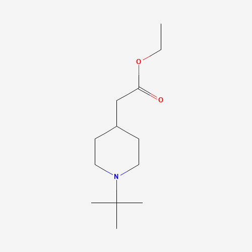 ethyl 2-(1-tert-butylpiperidin-4-yl)acetate (CAS: 1075715-93-3) - Related Chemical Product