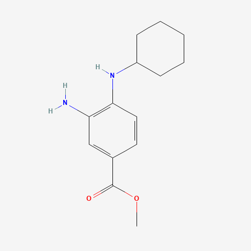 methyl 3-amino-4-(cyclohexylamino)benzoate (CAS: 503859-27-6) - Related Chemical Product