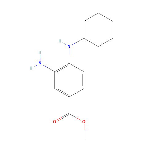 methyl 3-amino-4-(cyclohexylamino)benzoate (CAS: 503859-27-6) - Related Chemical Product