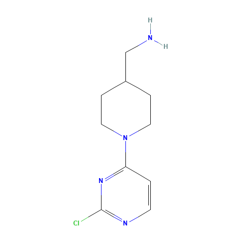[1-(2-chloropyrimidin-4-yl)piperidin-4-yl]methanamine (CAS: 876144-87-5) - Related Chemical Product