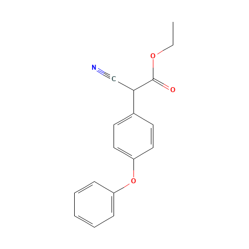 ethyl 2-cyano-2-(4-phenoxyphenyl)acetate (CAS: 400009-80-5) - Related Chemical Product