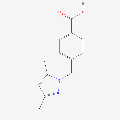 4-[(3,5-dimethylpyrazol-1-yl)methyl]benzoic acid (CAS: 312531-87-6) - Related Chemical Product