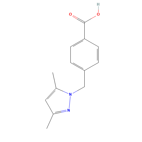 4-[(3,5-dimethylpyrazol-1-yl)methyl]benzoic acid (CAS: 312531-87-6) - Related Chemical Product