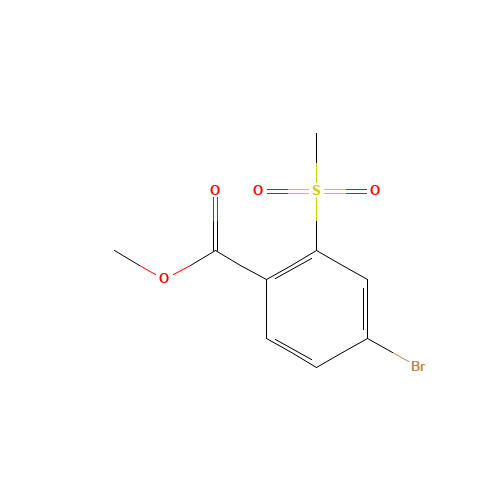 methyl 4-bromo-2-methylsulfonylbenzoate (CAS: 773134-43-3) - Related Chemical Product