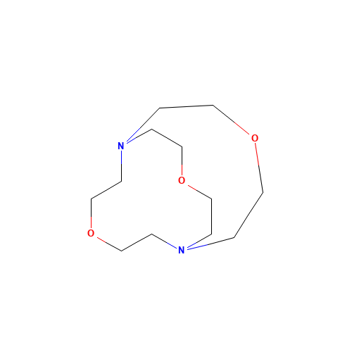 4,10,15-trioxa-1,7-diazabicyclo[5.5.5]heptadecane (CAS: 37095-49-1) - Chemical Structure and Molecular Formula 