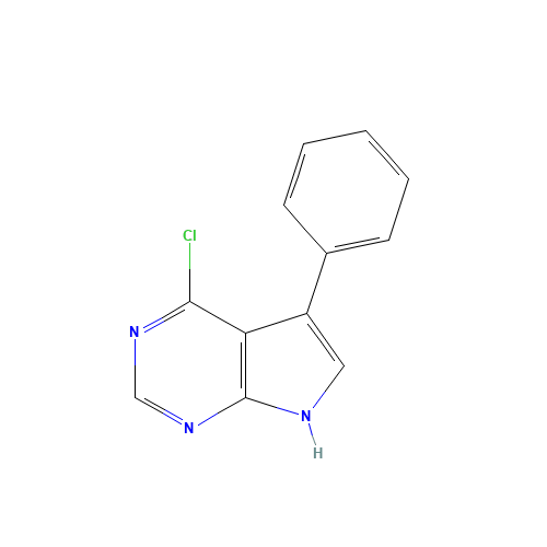 4-chloro-5-phenyl-7H-pyrrolo[2,3-d]pyrimidine (CAS: 208459-81-8) - Related Chemical Product