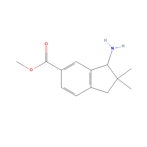 methyl 3-amino-2,2-dimethyl-1,3-dihydroindene-5-carboxylate (CAS: 1246505-75-8) - Related Chemical Product