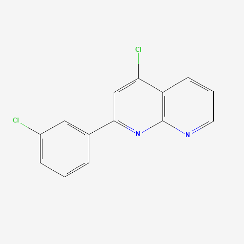 4-chloro-2-(3-chlorophenyl)-1,8-naphthyridine (CAS: 1323919-31-8) - Related Chemical Product
