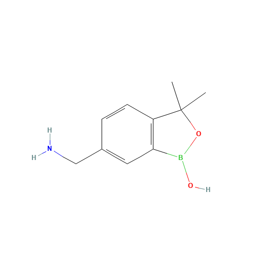 (1-hydroxy-3,3-dimethyl-2,1-benzoxaborol-6-yl)methanamine (CAS: 1437051-80-3) - Related Chemical Product