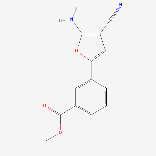 methyl 3-(5-amino-4-cyanofuran-2-yl)benzoate (CAS: 1261269-02-6) - Related Chemical Product