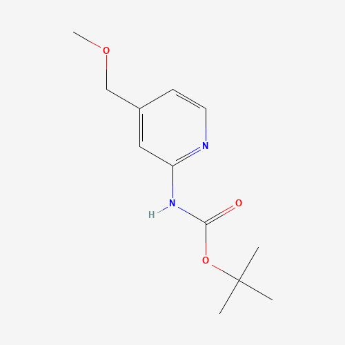 tert-butyl N-[4-(methoxymethyl)pyridin-2-yl]carbamate (CAS: 1369766-80-2) - Related Chemical Product