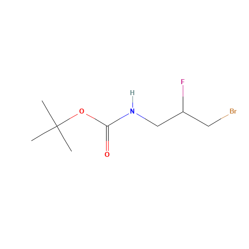 tert-butyl N-(3-bromo-2-fluoropropyl)carbamate (CAS: 943819-57-6) - Related Chemical Product