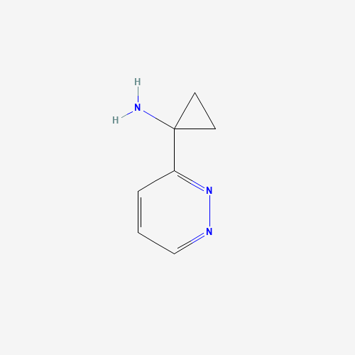1-pyridazin-3-ylcyclopropan-1-amine (CAS: 1159878-08-6) - Related Chemical Product