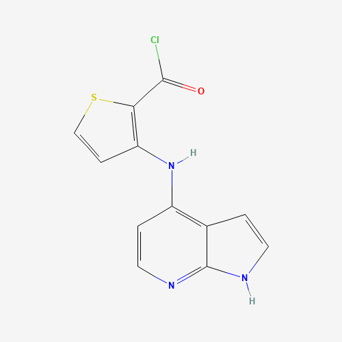 3-(1H-pyrrolo[2,3-b]pyridin-4-ylamino)thiophene-2-carbonyl chloride (CAS: 1265225-96-4) - Related Chemical Product