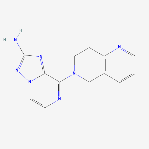 8-(7,8-dihydro-5H-1,6-naphthyridin-6-yl)-[1,2,4]triazolo[1,5-a]pyrazin-2-amine (CAS: 1360612-97-0) - Related Chemical Product