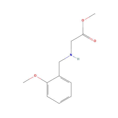 methyl 2-[(2-methoxyphenyl)methylamino]acetate (CAS: 192189-85-8) - Related Chemical Product