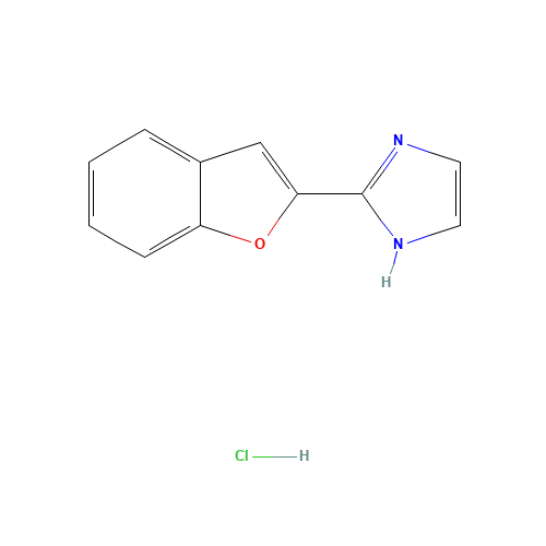 2-(1-benzofuran-2-yl)-1H-imidazole;hydrochloride (CAS: 150985-44-7) - Related Chemical Product