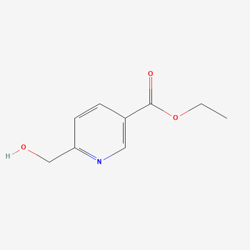 ethyl 6-(hydroxymethyl)pyridine-3-carboxylate (CAS: 35005-81-3) - Chemical Structure and Molecular Formula 