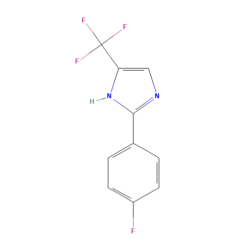 2-(4-fluorophenyl)-5-(trifluoromethyl)-1H-imidazole (CAS: 33469-12-4) - Related Chemical Product