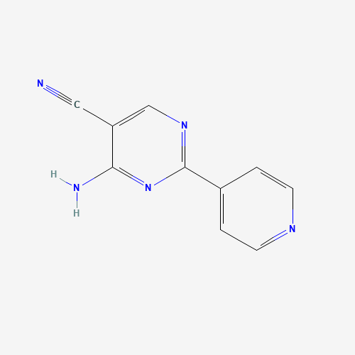4-amino-2-pyridin-4-ylpyrimidine-5-carbonitrile (CAS: 61310-40-5) - Related Chemical Product
