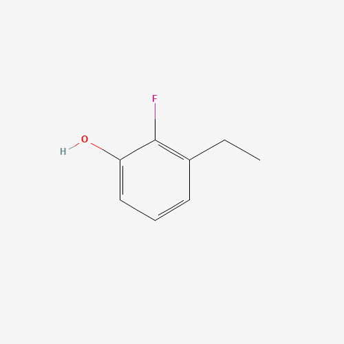 3-ethyl-2-fluorophenol (CAS: 1243456-02-1) - Chemical Structure and Molecular Formula 