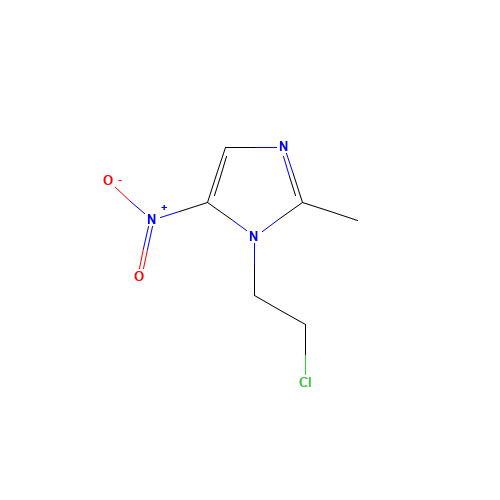 1-(2-chloroethyl)-2-methyl-5-nitroimidazole (CAS: 13182-81-5) - Related Chemical Product