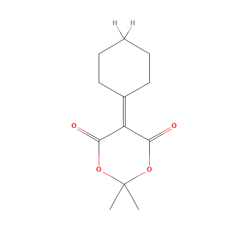 5-cyclohexylidene-2,2-dimethyl-1,3-dioxane-4,6-dione (CAS: 3709-25-9) - Related Chemical Product