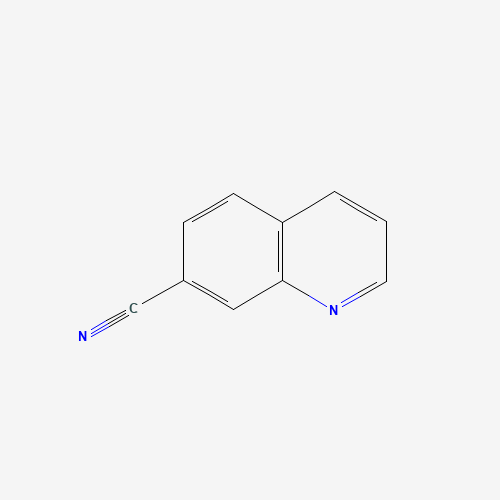 quinoline-7-carbonitrile (CAS: 67360-38-7) - Chemical Structure and Molecular Formula 