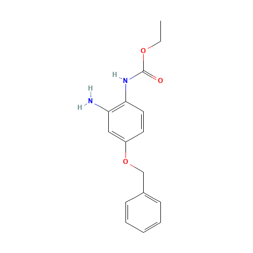 ethyl N-(2-amino-4-phenylmethoxyphenyl)carbamate (CAS: 1043425-09-7) - Related Chemical Product