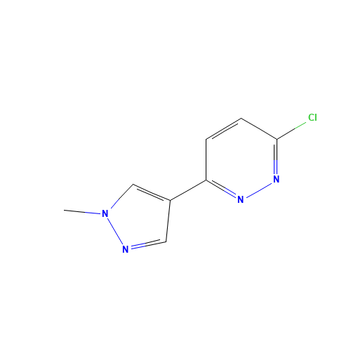 3-chloro-6-(1-methylpyrazol-4-yl)pyridazine (CAS: 943541-20-6) - Related Chemical Product