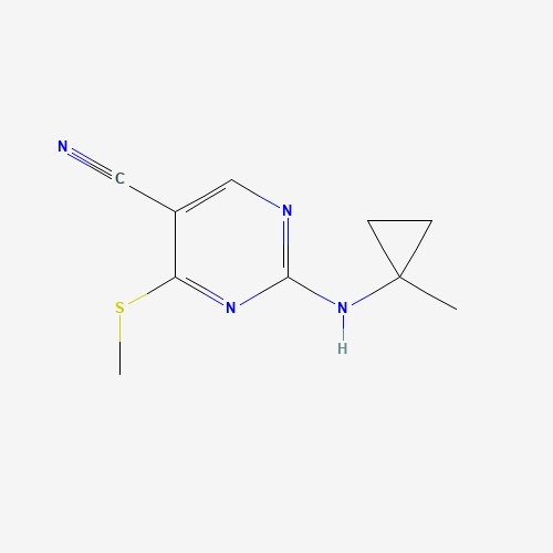 2-[(1-methylcyclopropyl)amino]-4-methylsulfanylpyrimidine-5-carbonitrile (CAS: 1403865-32-6) - Related Chemical Product