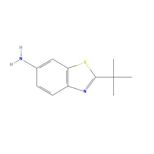 2-tert-butyl-1,3-benzothiazol-6-amine (CAS: 58460-11-0) - Related Chemical Product