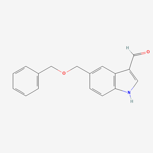 5-(phenylmethoxymethyl)-1H-indole-3-carbaldehyde (CAS: 887575-88-4) - Related Chemical Product