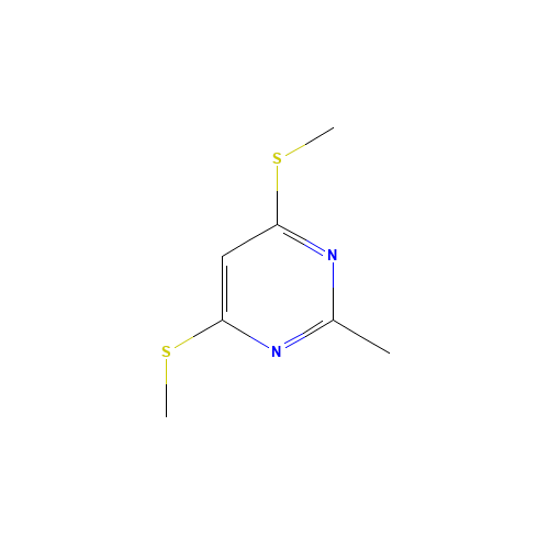 2-methyl-4,6-bis(methylsulfanyl)pyrimidine (CAS: 88317-63-9) - Related Chemical Product