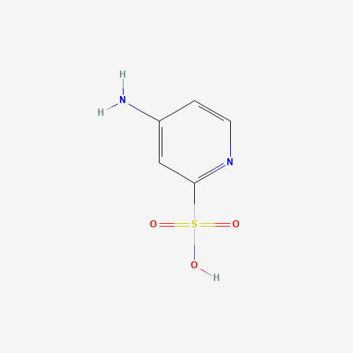 4-aminopyridine-2-sulfonic acid (CAS: 900804-14-0) - Chemical Structure and Molecular Formula 