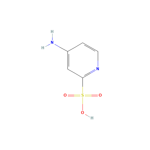 4-aminopyridine-2-sulfonic acid (CAS: 900804-14-0) - Chemical Structure and Molecular Formula 