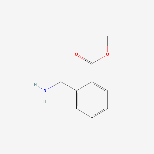 methyl 2-(aminomethyl)benzoate (CAS: 61088-45-7) - Chemical Structure and Molecular Formula 