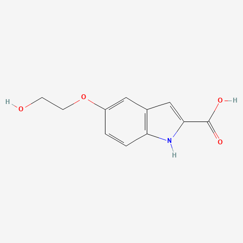 5-(2-hydroxyethoxy)-1H-indole-2-carboxylic acid (CAS: 885227-03-2) - Related Chemical Product