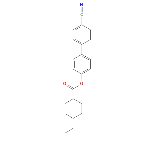 [4-(4-cyanophenyl)phenyl] 4-propylcyclohexane-1-carboxylate (CAS: 67284-57-5) - Related Chemical Product
