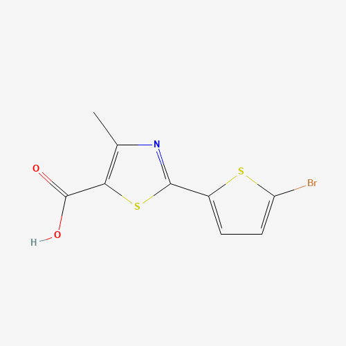 2-(5-bromothiophen-2-yl)-4-methyl-1,3-thiazole-5-carboxylic acid (CAS: 1094231-84-1) - Related Chemical Product