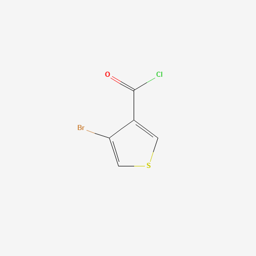 4-bromothiophene-3-carbonyl chloride (CAS: 72899-51-5) - Chemical Structure and Molecular Formula 