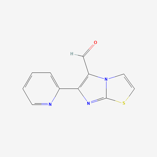 6-pyridin-2-ylimidazo[2,1-b][1,3]thiazole-5-carbaldehyde (CAS: 139359-78-7) - Related Chemical Product