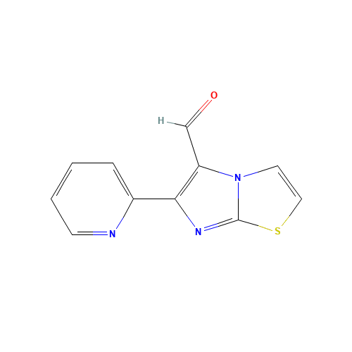 6-pyridin-2-ylimidazo[2,1-b][1,3]thiazole-5-carbaldehyde (CAS: 139359-78-7) - Related Chemical Product