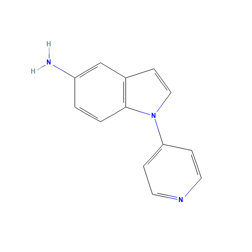 1-pyridin-4-ylindol-5-amine (CAS: 181632-75-7) - Related Chemical Product
