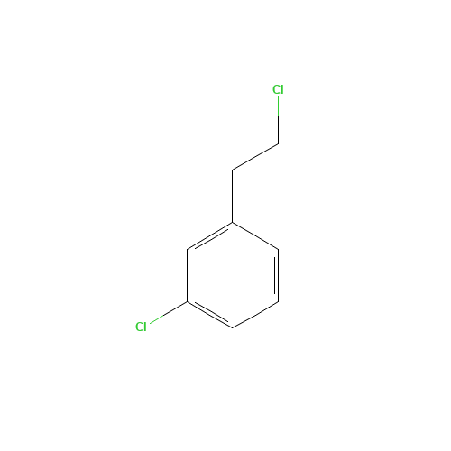 1-chloro-3-(2-chloroethyl)benzene (CAS: 5182-43-4) - Chemical Structure and Molecular Formula 