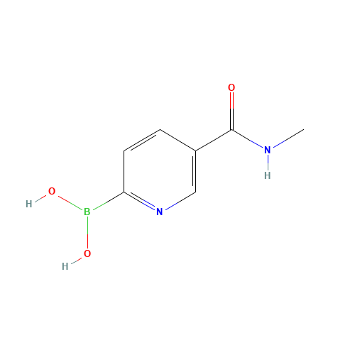 [5-(methylcarbamoyl)pyridin-2-yl]boronic acid (CAS: 1448177-43-2) - Related Chemical Product