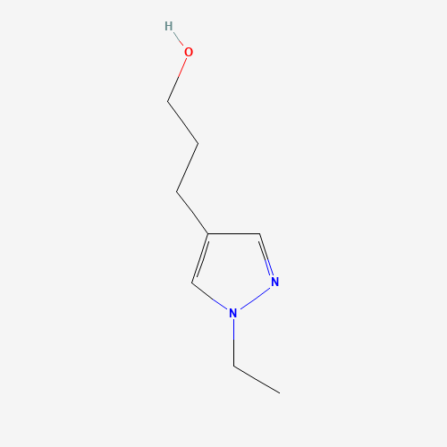 3-(1-ethylpyrazol-4-yl)propan-1-ol (CAS: 1007516-30-4) - Related Chemical Product